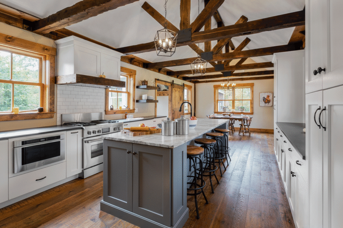 bespoke barn conversion kitchen design and rnovation south shore ma