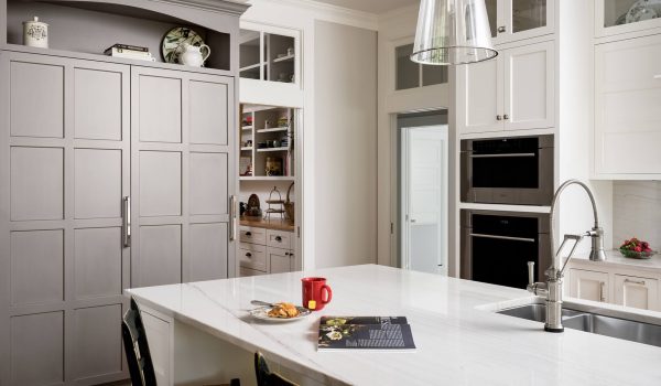 Luxury kitchen remodel in Hanover MA with premium finishes and layout redesign